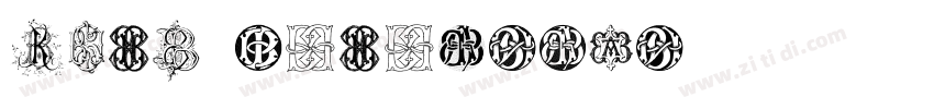 Vine Monograms字体转换